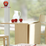 红苹果家具时尚简约现代 简易多功能折叠长方形饭桌餐桌 R200G