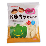 日本代购 婴儿零食辅食无添加无糖蔬菜制Maruta南瓜仙贝