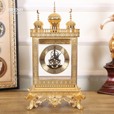 欧式 复古座钟 创意时钟 座钟 客厅卧室钟表静音台钟