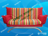 北京包邮多色面料单人双人三人沙发简单折叠沙发功能布艺沙发床