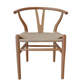 北欧简约Y字椅 叉骨椅设计师实木餐椅咖啡厅餐厅椅 样板房原木椅