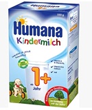 德国直邮 瑚玛娜Humana 1+岁成长益生菌配方奶粉补DHA铁钙600g