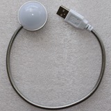 带软管一体式高亮5730*4贴片LED铝合金底座USB小台灯笔记本小夜灯