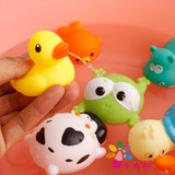 塑胶玩具浴室水上系列洗澡鸭子宝宝戏水宝宝玩具02岁6个月3岁