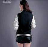 美斯途定制棒球服女士外套运动夹克春秋新款韩版卫衣情侣套装薄款