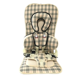 汽车儿童安全座垫车载便携式宝宝安全坐椅简易座椅垫背带0-3-12岁
