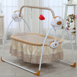 新生儿摇床宝宝睡床婴儿摇椅智能摇篮安抚椅摇摇椅费雪摇椅带遥控