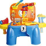 【天天特价】过家家玩具收纳椅 工具箱 维修椅 拆装游戏椅 学习椅