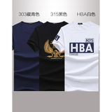 【69元3件短袖T恤】2016夏季新款主推时尚短袖T恤 HBA藏青-315黑