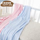 竹纤维毛巾被宝宝夏毯空调毯空调被婴儿毛毯子儿童毛毯新生儿毛毯