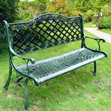 公园椅子休闲户外长条椅公共休息排椅靠背广场椅花园林铸铁艺围凳