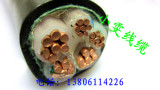 电线电缆YJV VV3*120+2*70平方 电力电缆 五芯电缆 铜芯硬电缆