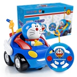 哆啦A梦机器猫 电动遥控赛车 宝宝玩具汽车 动漫卡通儿童玩具车HD