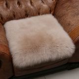 整张羊皮裁剪澳洲羊毛沙发沙发坐垫羊毛坐垫椅垫椅子垫纯羊毛定做