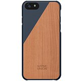 iPhone 6/6s/Plus实木质纹撞色手机壳保护套Native Union苹果