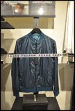 Jack Jones杰克琼斯男装 时尚休闲短款夹克 湖蓝色涂层立领外套