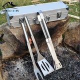 促销便携烧烤用具套装烧烤夹/叉和铲 户外烧烤工具烤具TLBBQ-05