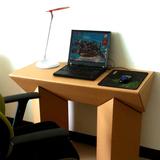 瓦楞纸板家具 家用简易特价环保原创意笔记本电脑桌简约小餐桌
