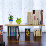 放在桌上的架子宜家简易桌面置物架 办公桌上小型书架储物架子 迷