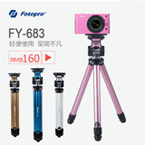 富图宝 FY-683 数码相机单反微单入门级三脚架 旅游便携超轻