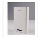 SSK飚王 HE-W100 2.5寸 USB3.0 无线WIFI 内置电池智能移动硬盘盒