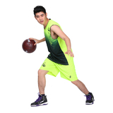 夏季篮球服篮球衣男款对抗服训练衣比赛专用服印字印号定制DIY绿