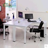 定制转角电脑桌墙角拐角办公桌L型宜家书桌子台式家用简约写字台
