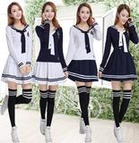 JK制服韩版女学生装英伦学院风校服班服水手服职业演出服短裙套装