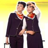 海南航空制服 海航空姐制服 职业女装 女乘务秋冬套装