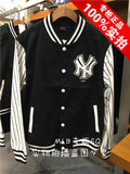 MLB男款棒球服黑衣白条NY洋基队专柜正品代购保真15NY1MTM12000