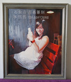 楊寧原创手绘油画 人物肖像定制油画肖像单人像上架作品仅供参考