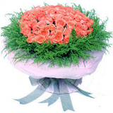 重庆新疆乌鲁木齐市哈密克拉玛依鲜花速递徐33朵粉玫瑰同城送女友