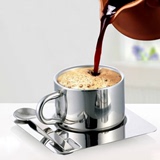 欧式304不锈钢杯子雀巢咖啡杯套装意式水杯创意奶茶杯简约英式