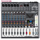 百灵达调音台X1222USB 舞台专业数字录音调音台 12路带效果器声卡