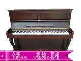 全新韩国原装进口二手三益牌立式钢琴 SM-500雕花龙腿121高超低价