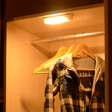 柜床头灯楼道灯节能led感应灯小夜灯可充电usb光控人体创意衣柜橱