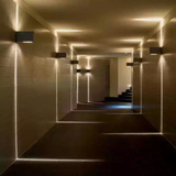 长廊LED壁灯 北欧简约温馨宜家 床头 客厅 过道影子背景灯 床头灯