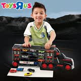 玩具反斗城 FL极速快线 超大合金货柜车含13辆小车 儿童模型套装