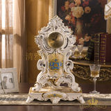 欧式高档奢华陶瓷台钟家居坐钟摆件时钟装饰钟表时尚创意客厅座钟