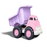 【现货】美国Green Toys Dump Truck, Pink粉色小卡车 沙滩玩具