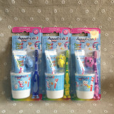 国内现货 法国Aquafresh 3儿童牙膏+防蛀牙刷+牙杯套装2-6岁 6款