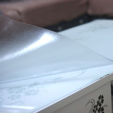 定制电视柜茶几床头柜软玻璃防水防油免洗耐热胶垫餐桌透明水晶板