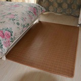 加厚藤席冰丝地毯客厅卧室床边长方形凉垫凉席沙发垫儿童爬行地毯