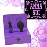 ANNA SUI安娜苏耳机塞2个一套，小裙子＋魔镜造型款