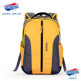 黄色领旗包 美旅双肩包时尚超大户外运动旅行包超轻登山包电脑包