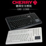 德国Cherry樱桃机械键盘G80-11900LUMEU-2 黑/白色黑轴 官方授权