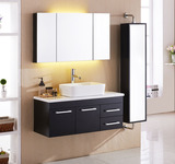 科勒欧式浴室组合现代橡木实木吊柜简约卫浴镜柜洗脸洗手台上盆