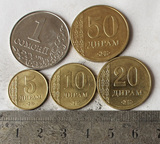 [赤膊] 塔吉克斯坦 5分-1索姆 2011 钱币