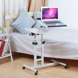 懒人笔记本电脑桌床上用家用旋转移动折叠升降大码简约现代床边桌