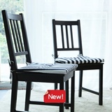 卡宜拉Lovered黑白条纹简约现代餐椅垫坐垫含芯加厚人气